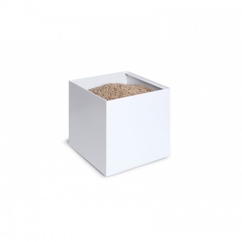 Pellet storage on wheels Odeon White Pellet storage on wheels Odeon White