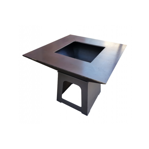 Poele a bois Barbecue Plancha a bois autel carre Poele a bois Barbecue Plancha a bois autel carre