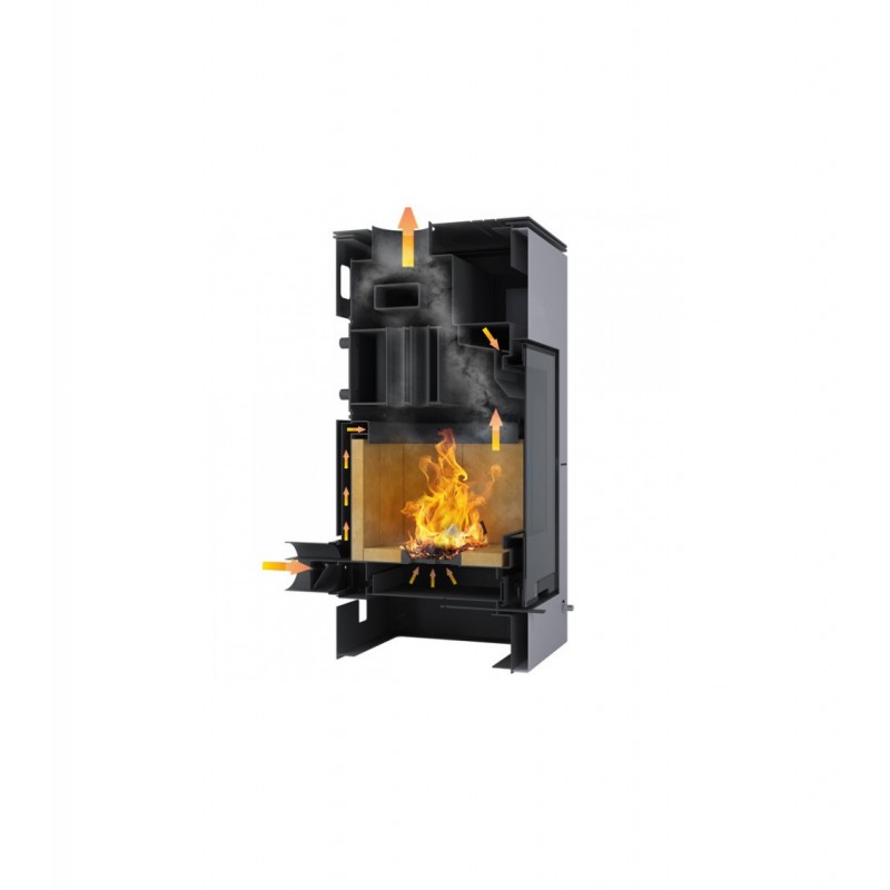 Wood stove Kalma aqua vario 11/5 kw