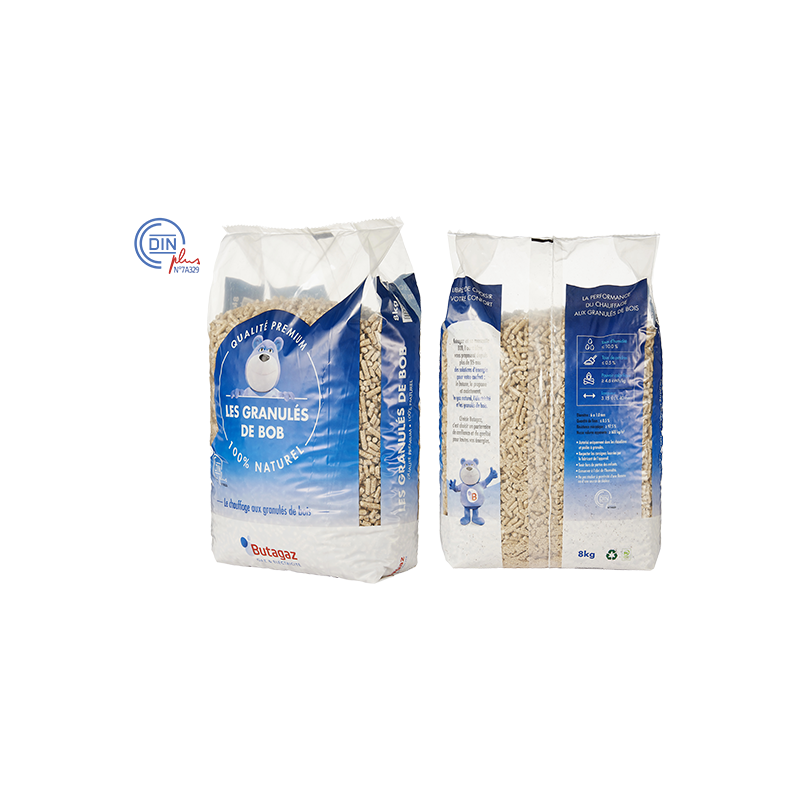 Butagaz houtpellets 126 zakken van 8kg